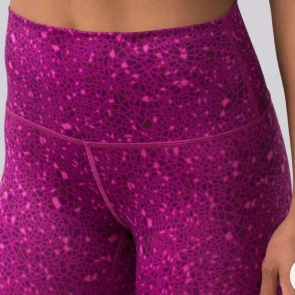 Lululemon High Times Pant (Full-On Luxtreme) Paradise Geo Regal Plum Multi 4